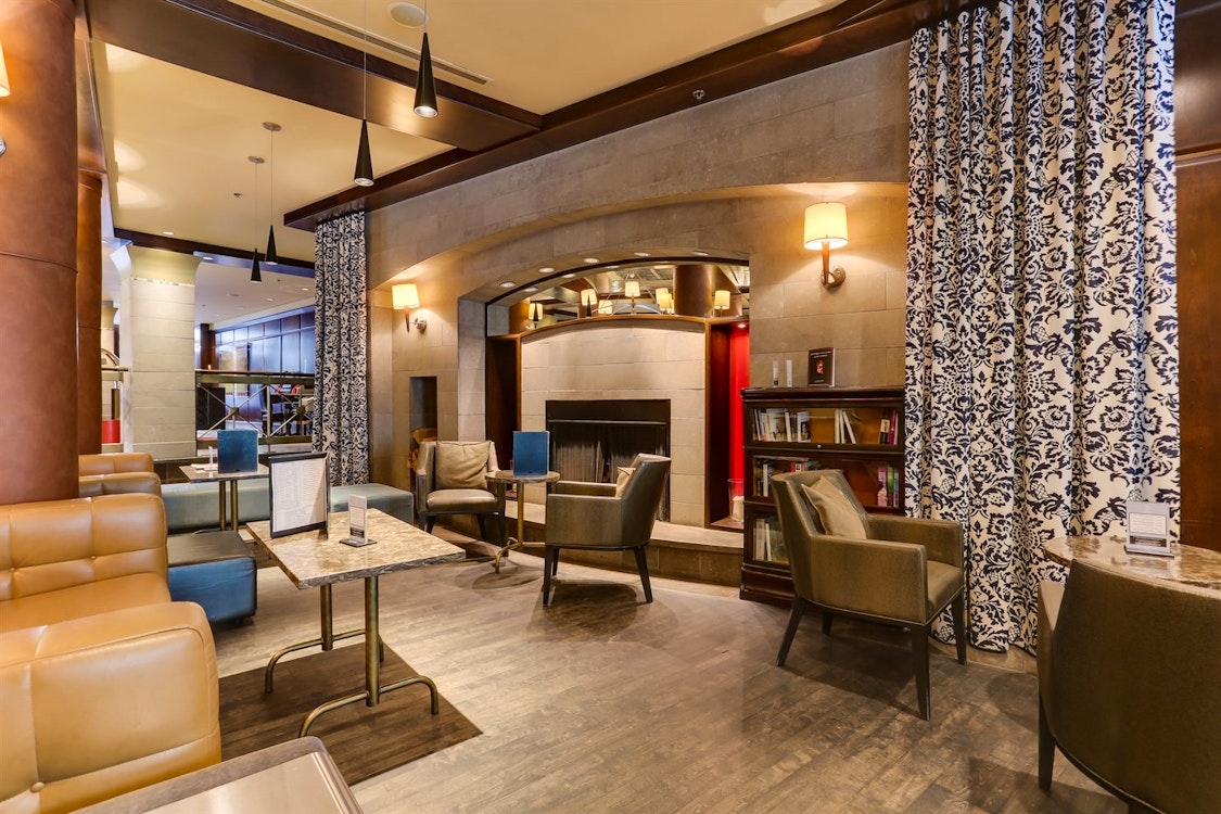 Lobby at Le Saint-Sulpice, Montreal