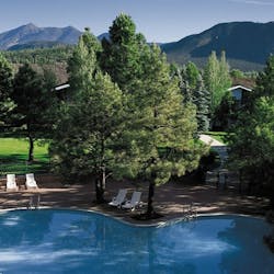 Swimming pool at Little America Hotel (Flagstaff)