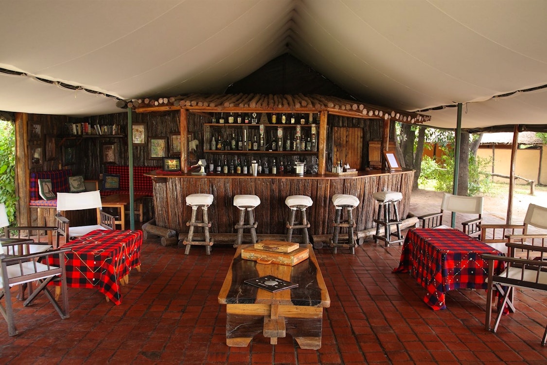 Dining Area at Little Governors’ Camp