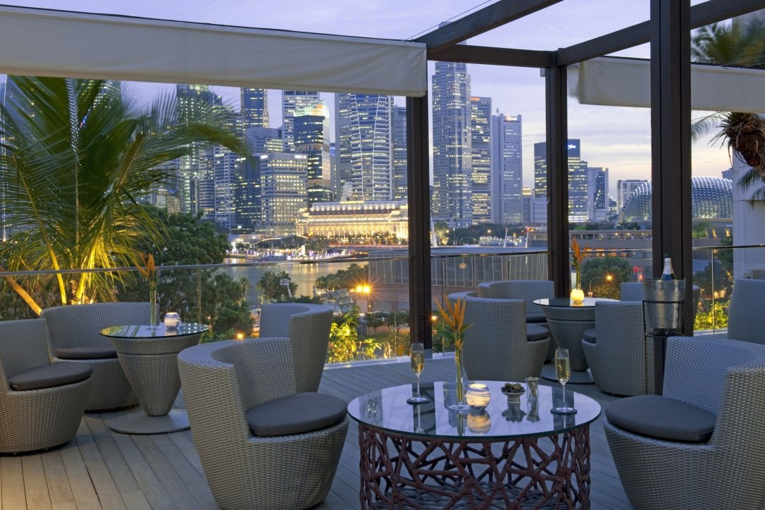 Pool Lounge at Mandarin Oriental, Singapore