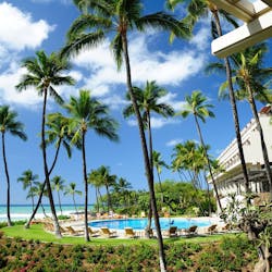 Gardens & Pool at Mauna Kea Beach Hotel, Hawaii