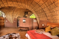 Bedroom at Okuti Camp