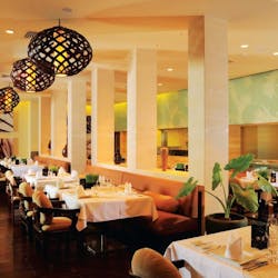 The Dining Room at Princess d'Annam Resort & Spa