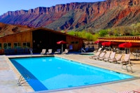 Swimming Pool at Red Cliffs Lodge, Utah