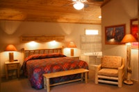 Bedroom at Red Cliffs Lodge, Utah