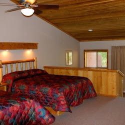 Twin Bedroom at Red Cliffs Lodge, Utah