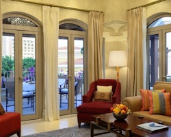 Villa Living Room at Ritz Carlton Abu Dhabi, Grand Canal