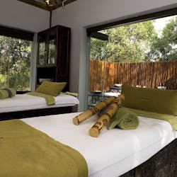 Spa area at Sabi Sabi Bush Lodge, South Africa
