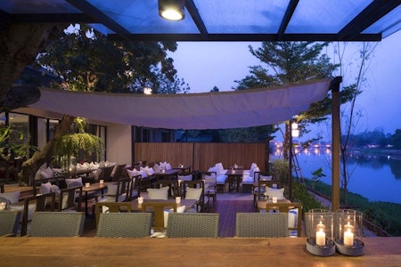 The River Restaurant Exterior at Sala Lanna Chiang Mai, Thailand