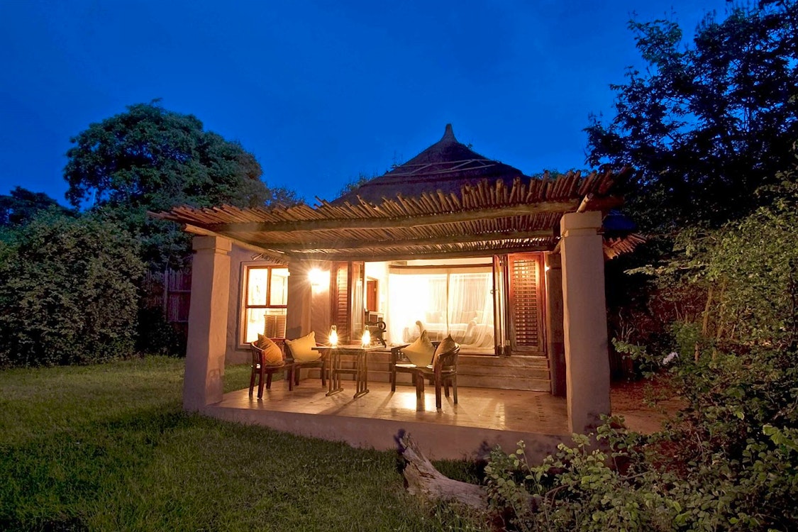 Chalet Terrace at Sanctuary Chobe Chilwero