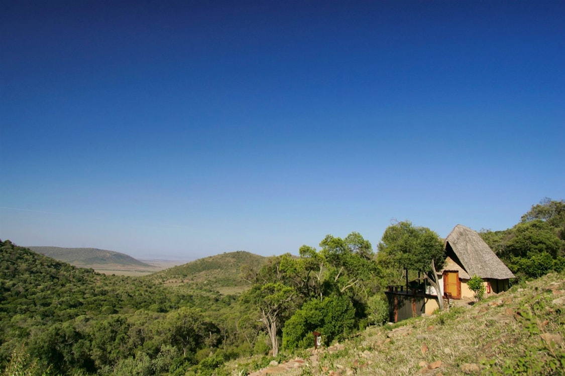 Exterior of Saruni Mara Lodge