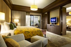 Bedroom at Shangri-La Rasa Sayang Resort and Spa