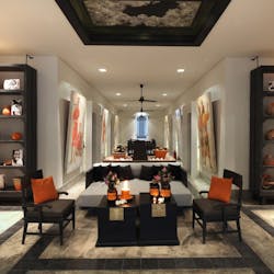 First Floor Gallery at Shinta Mani Club, Cambodia
