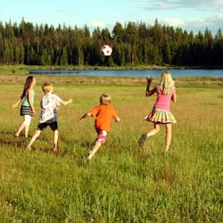 Grass Area at Siwash Lake Ranch
