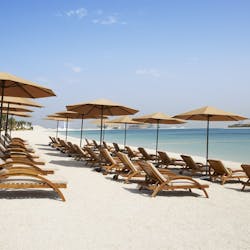 Beach Shot at Sofitel The Palm, Dubai