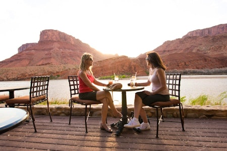 Outdoor Terrace at Sorrel River Ranch Resort & Spa