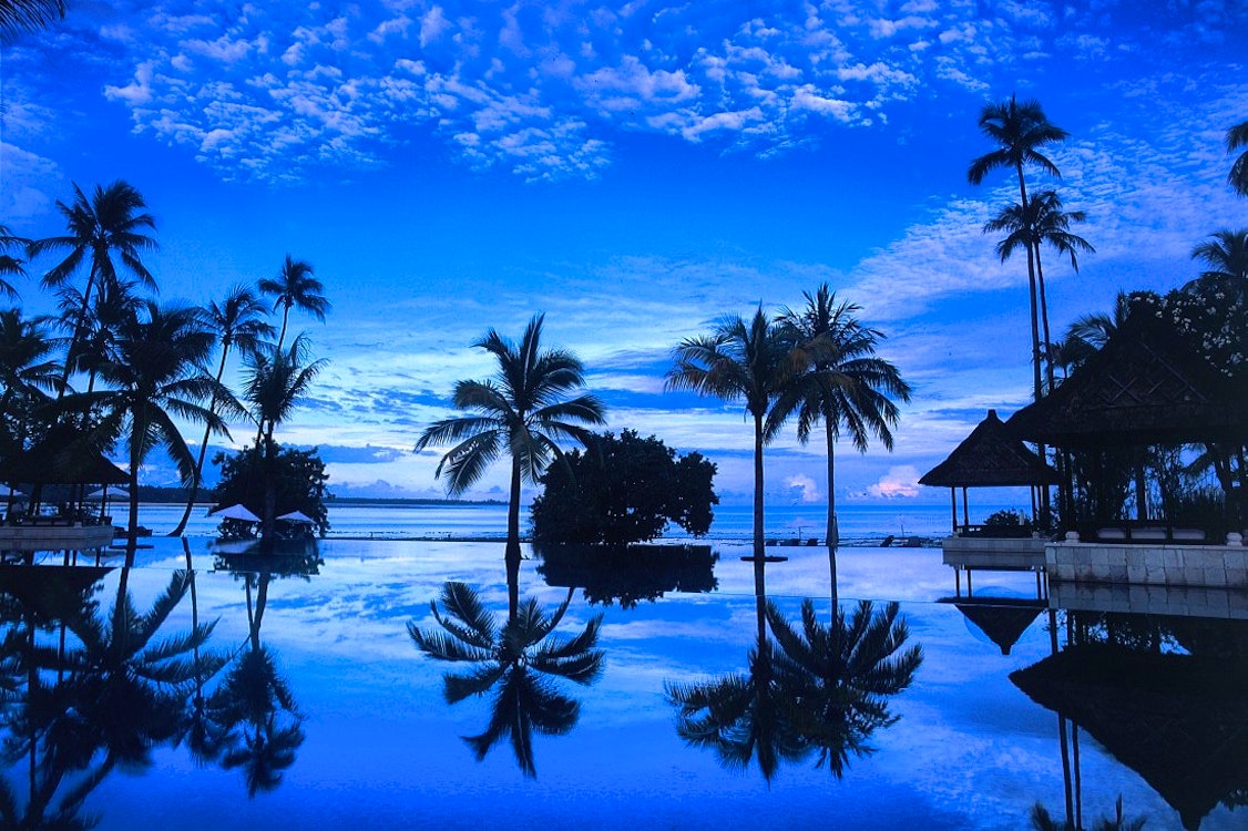 Infinity Pool at The Oberoi Lombok