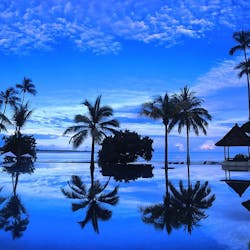 Infinity Pool at The Oberoi Lombok