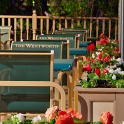Outside Dining at the Wentworth