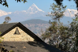 Beautiful view from Tiger Mountain Lodge, Nepal