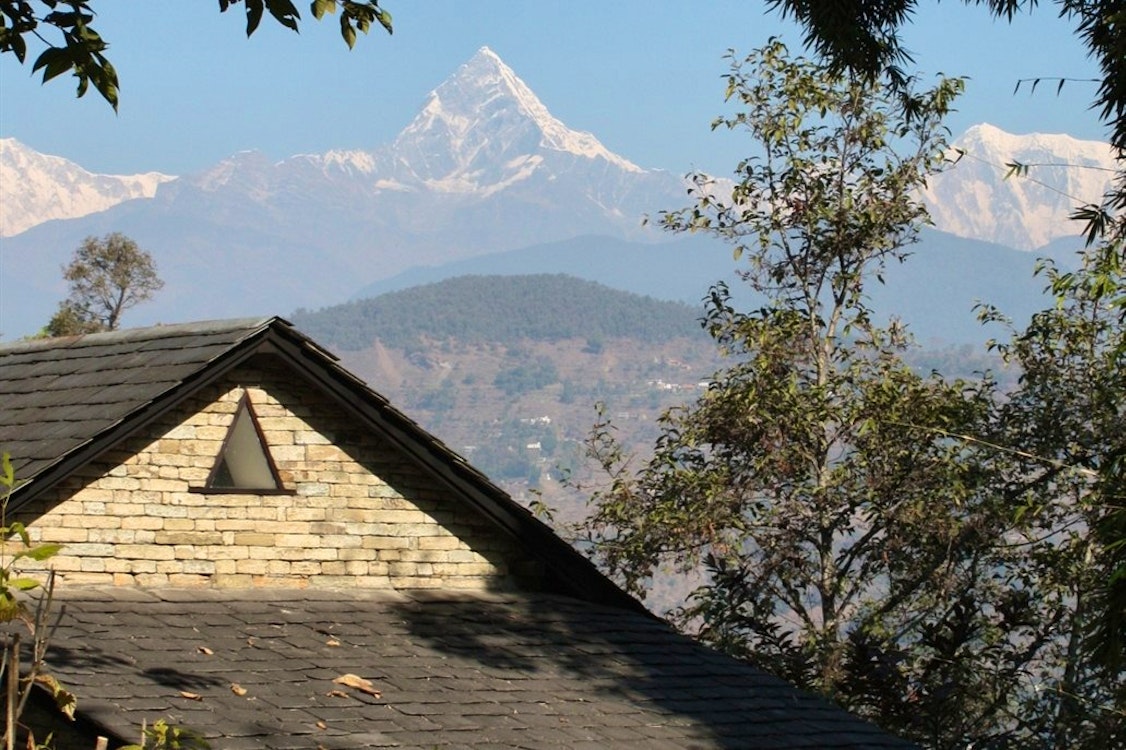 Beautiful view from Tiger Mountain Lodge, Nepal