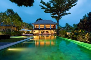 Swimming Pool & Bar at Uma By COMO, Ubud