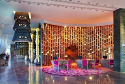 Arrival lobby at W Bali Seminyak