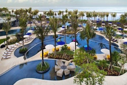 pool view at W Bali Seminyak