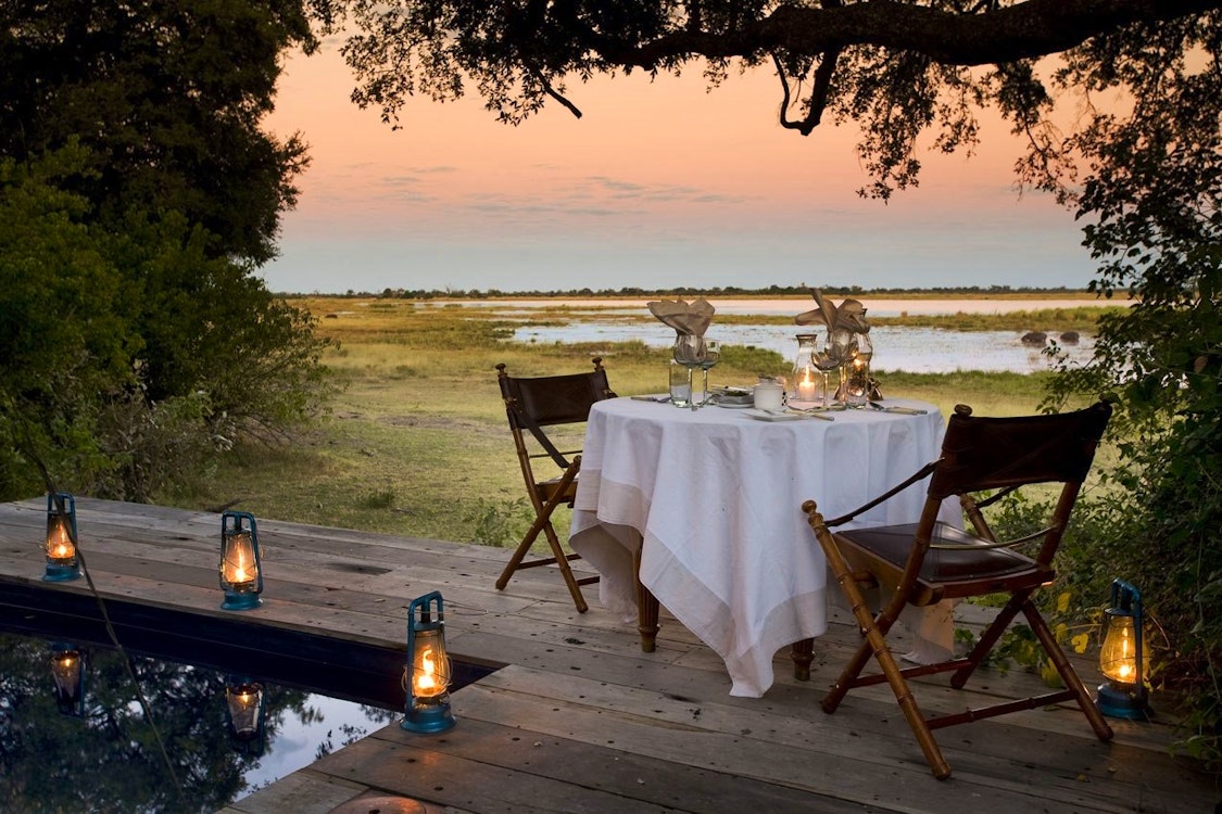 Private Dining at Zarafa Camp