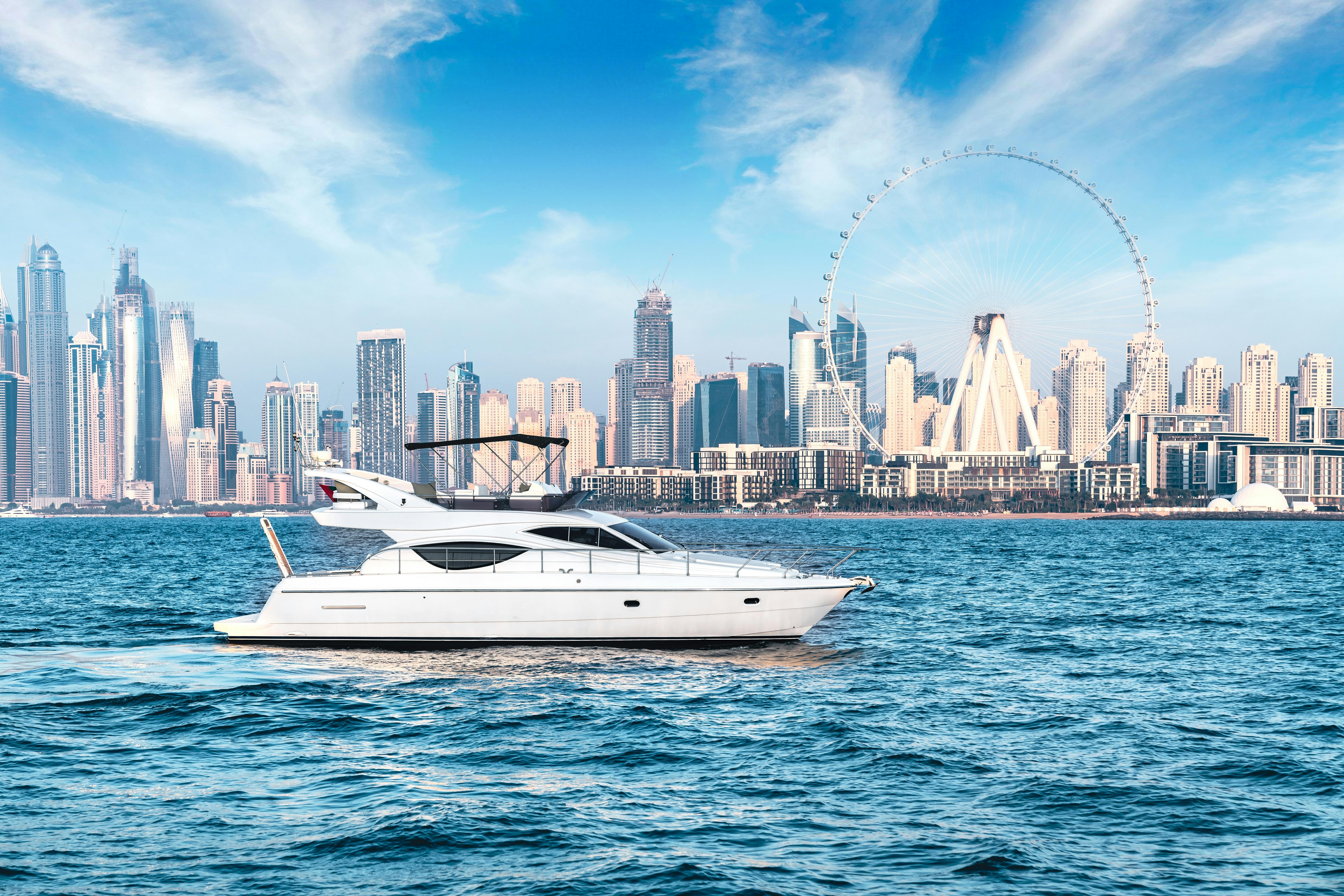 Charter a Yacht around Dubai Marina