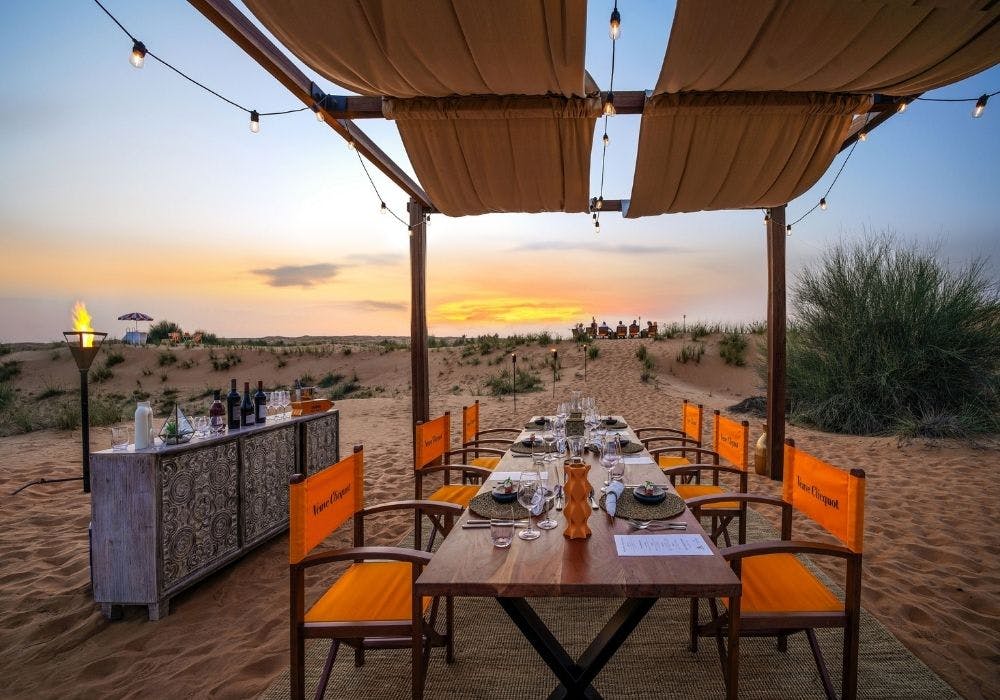 Veuve Clicquot Dubai Desert