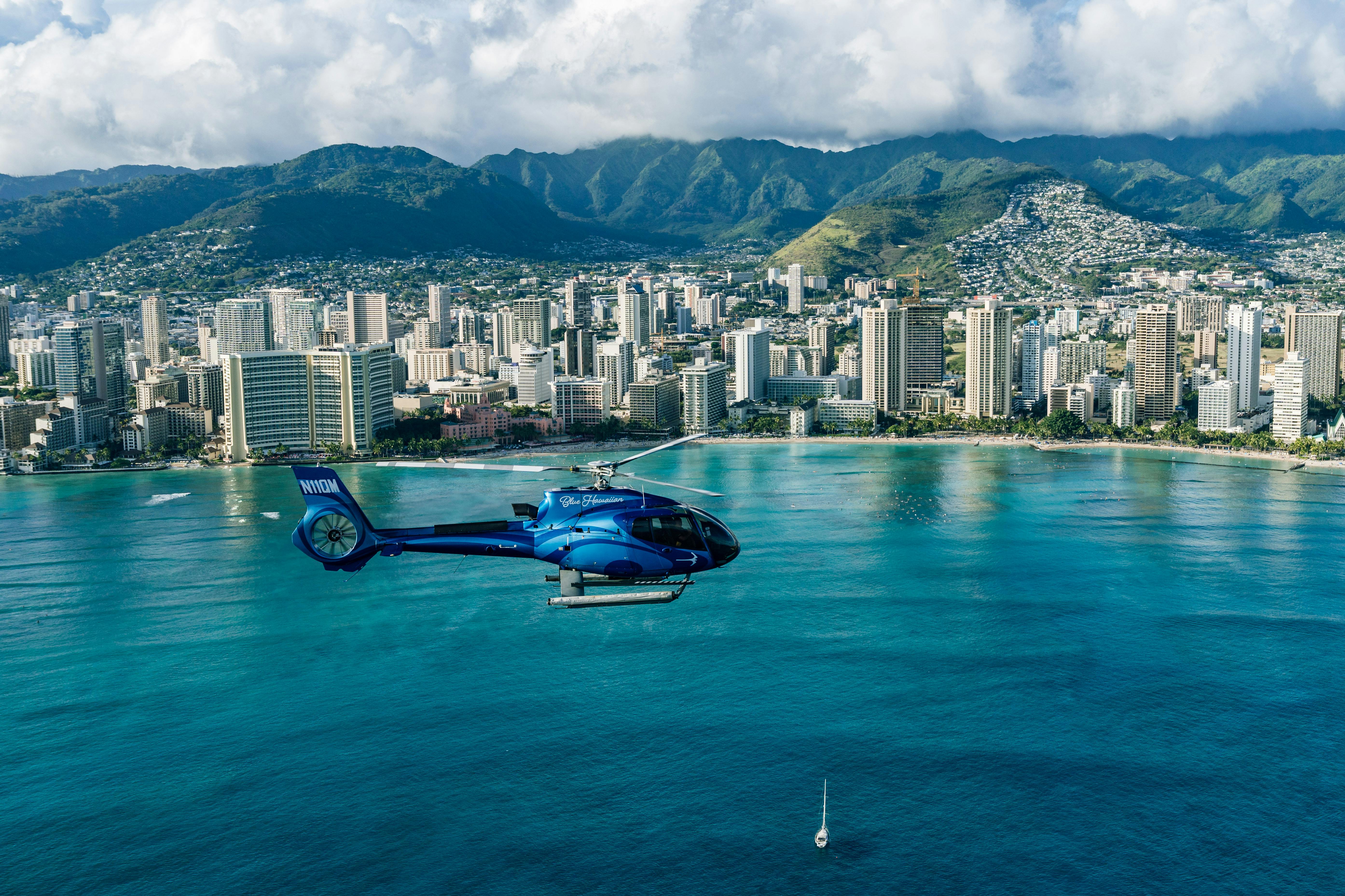 Blue Skies of Oahu Helicopter Tour