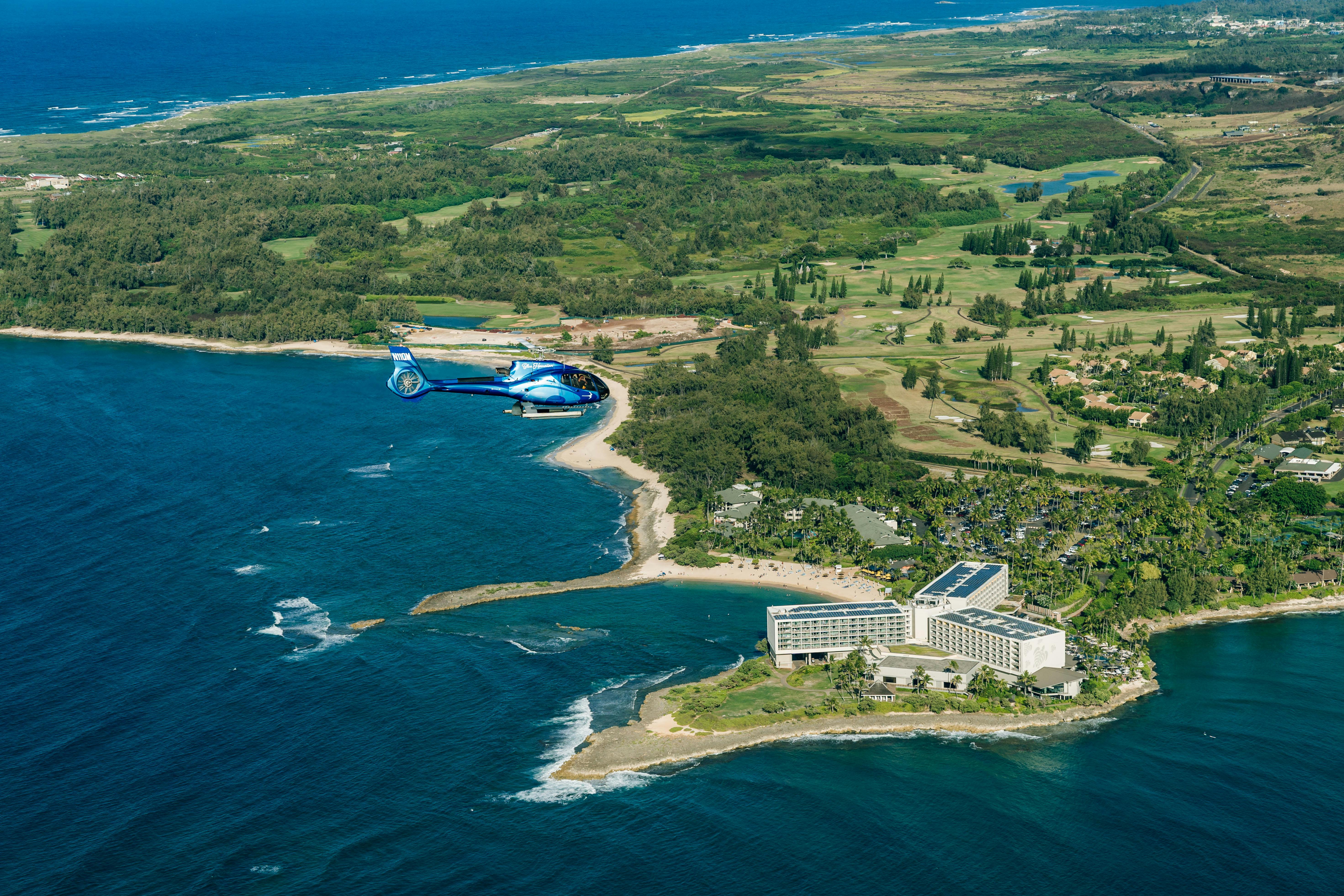Blue Skies of Oahu Helicopter Tour