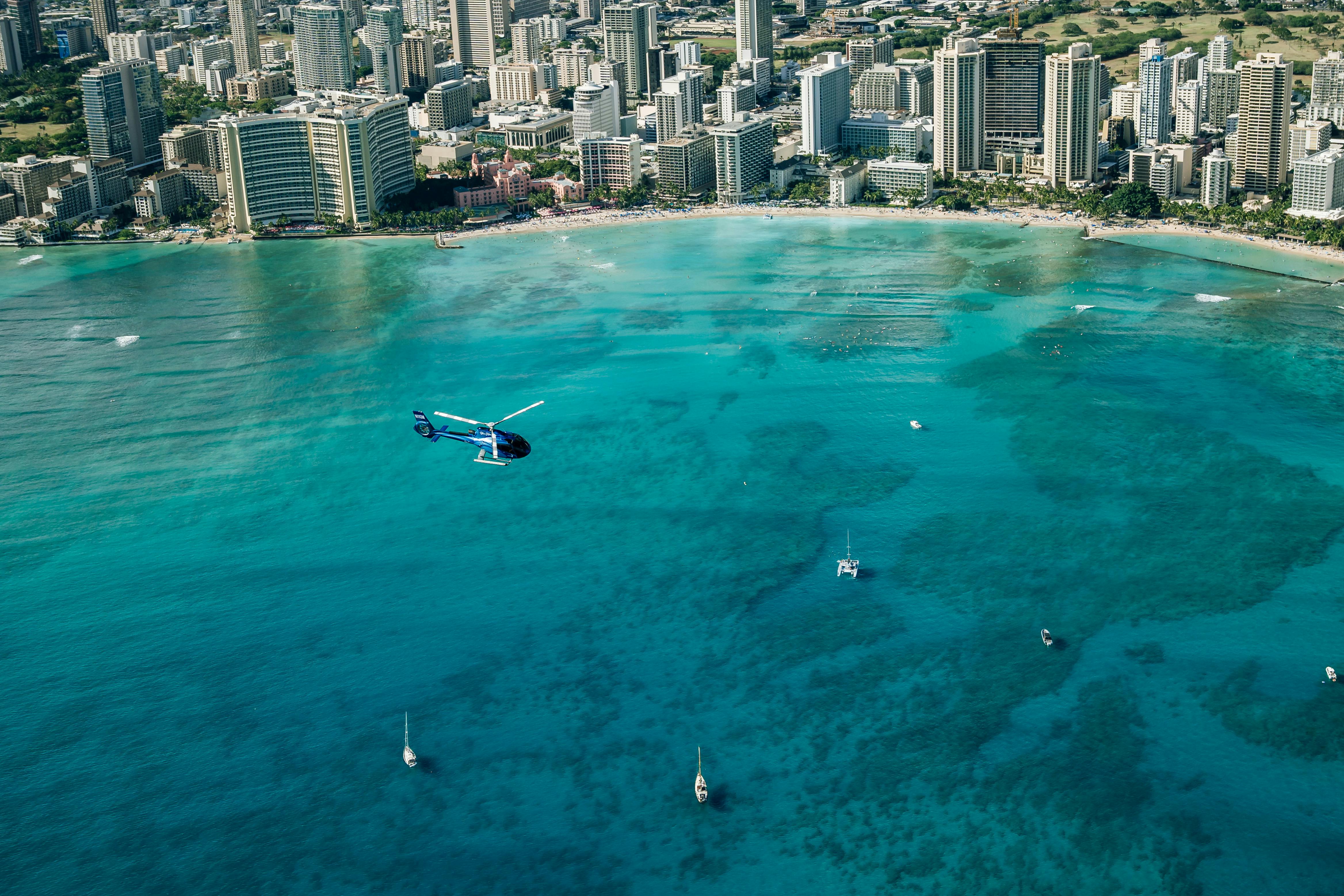 Blue Skies of Oahu Helicopter Tour