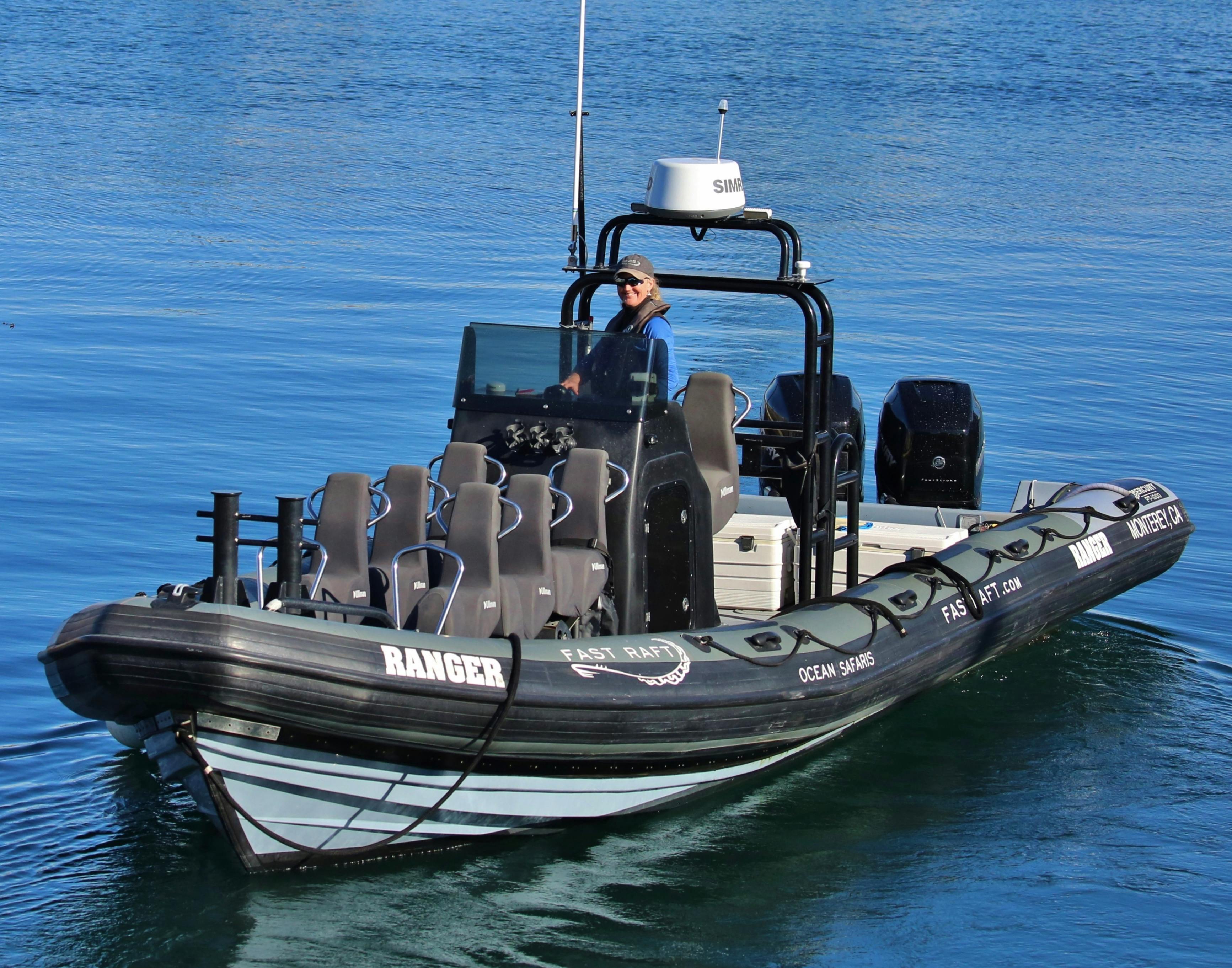 Marine Wildlife Safari Tour from Moss Landing | Zodiac RIB boat