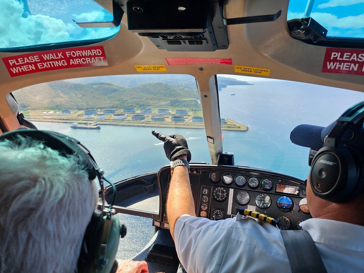 St Lucia Island Tour by Helicopter