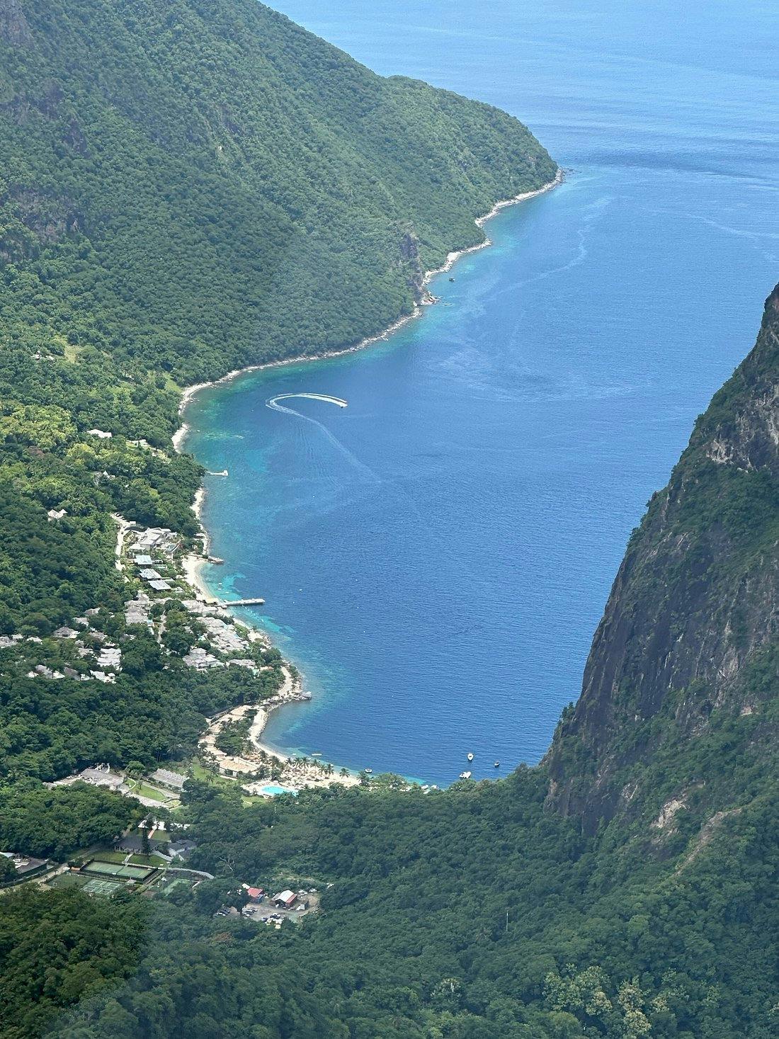 St Lucia Island Tour by Helicopter