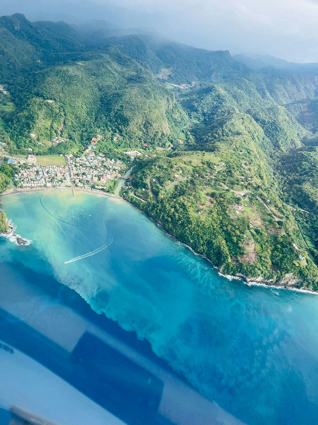 St Lucia Island Tour by Helicopter