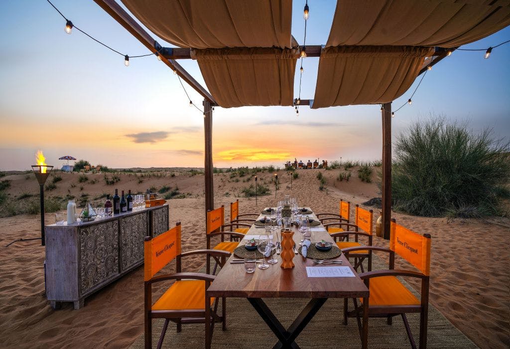 Veuve Clicquot Desert Dining