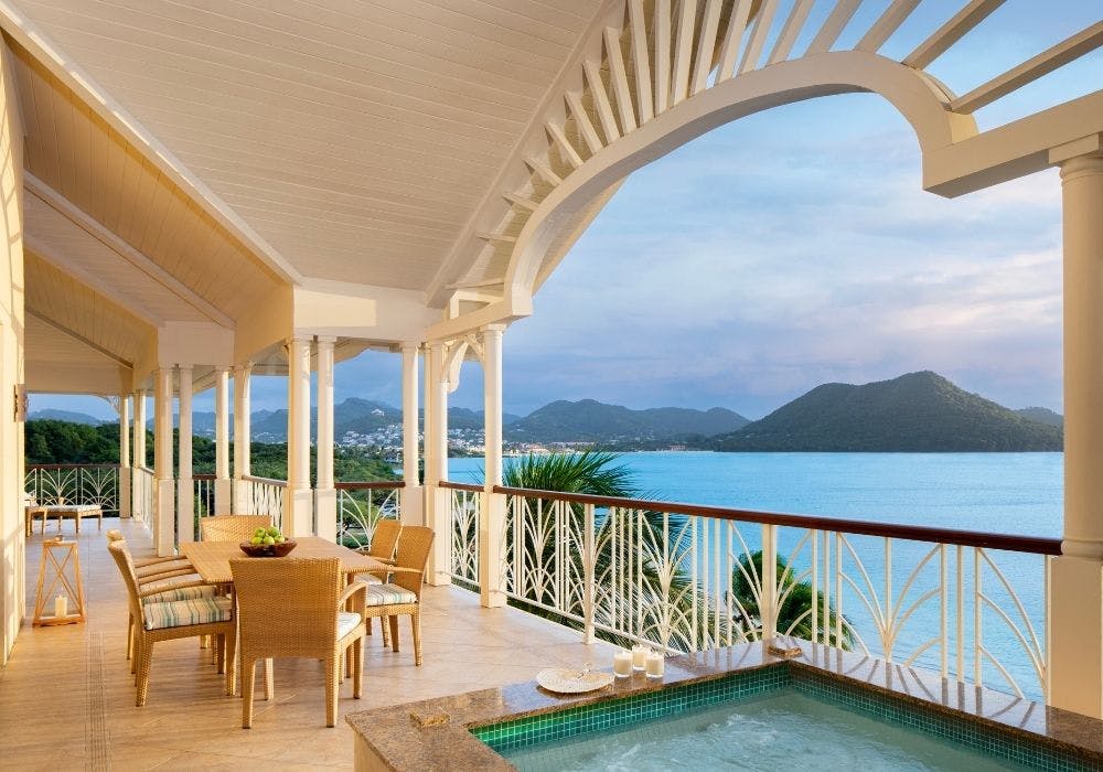 The Landings Resort & Spa view from balcony