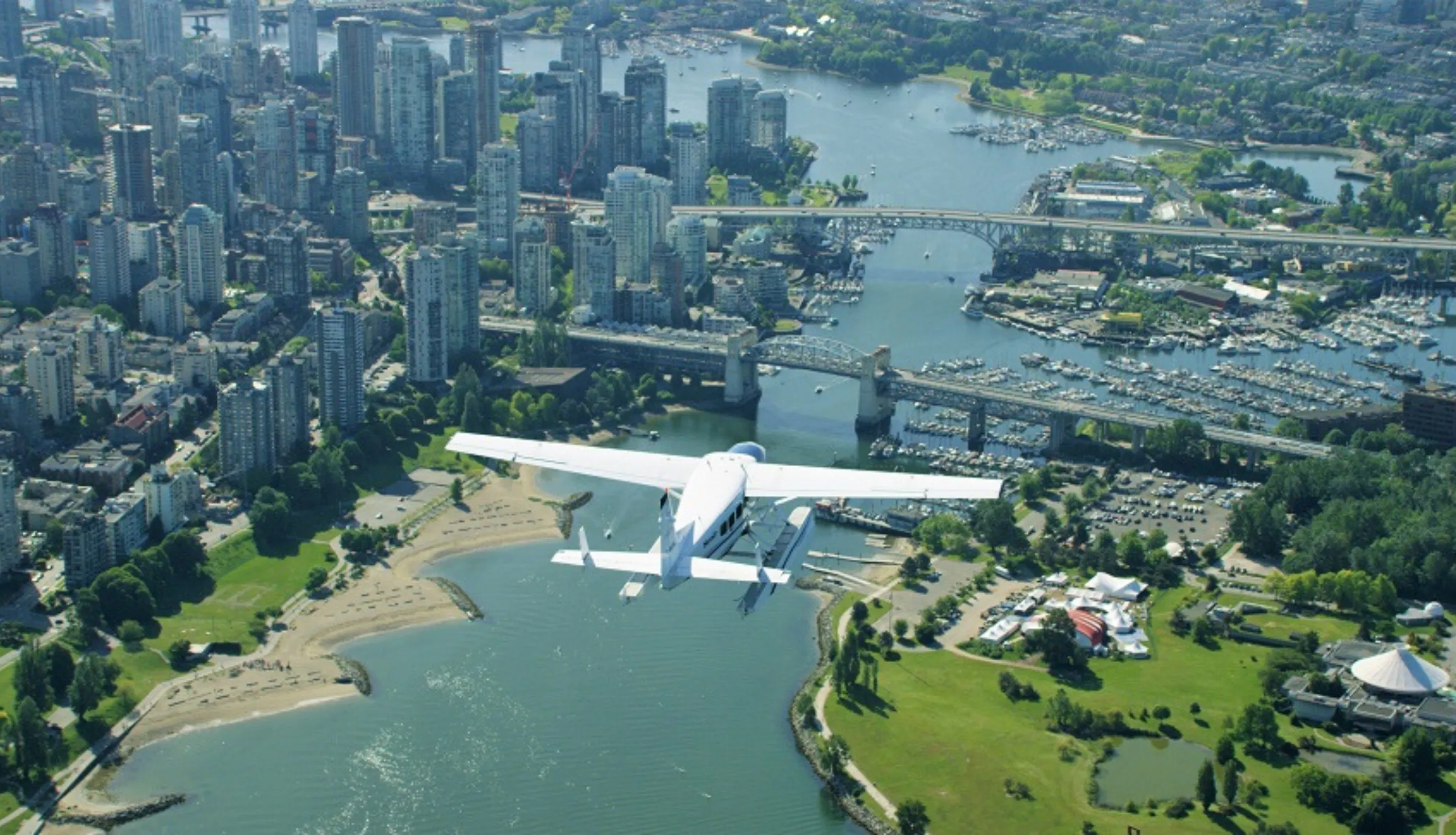 SeaAir Seaplanes Vancouver | Vancouver City Skyline
