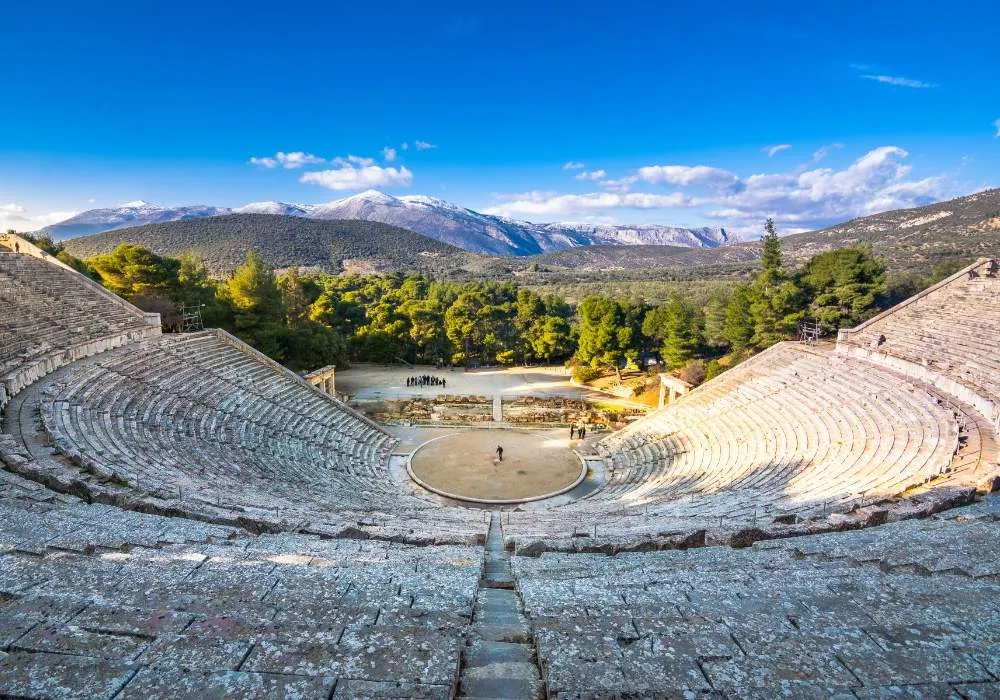 The Ancient theatre of Epidaurus, Greece