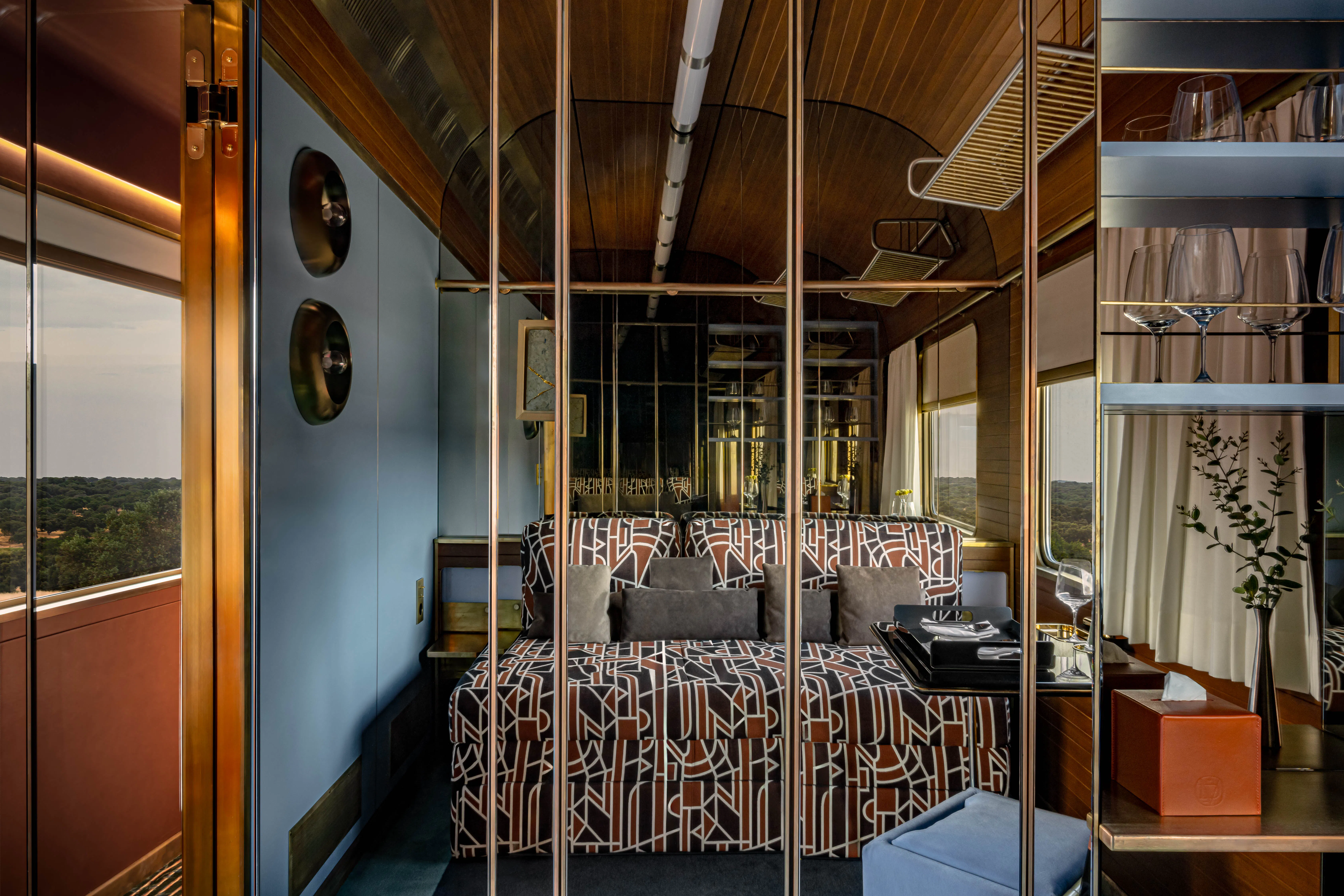 La Dolce Vita Orient Express Train cabin