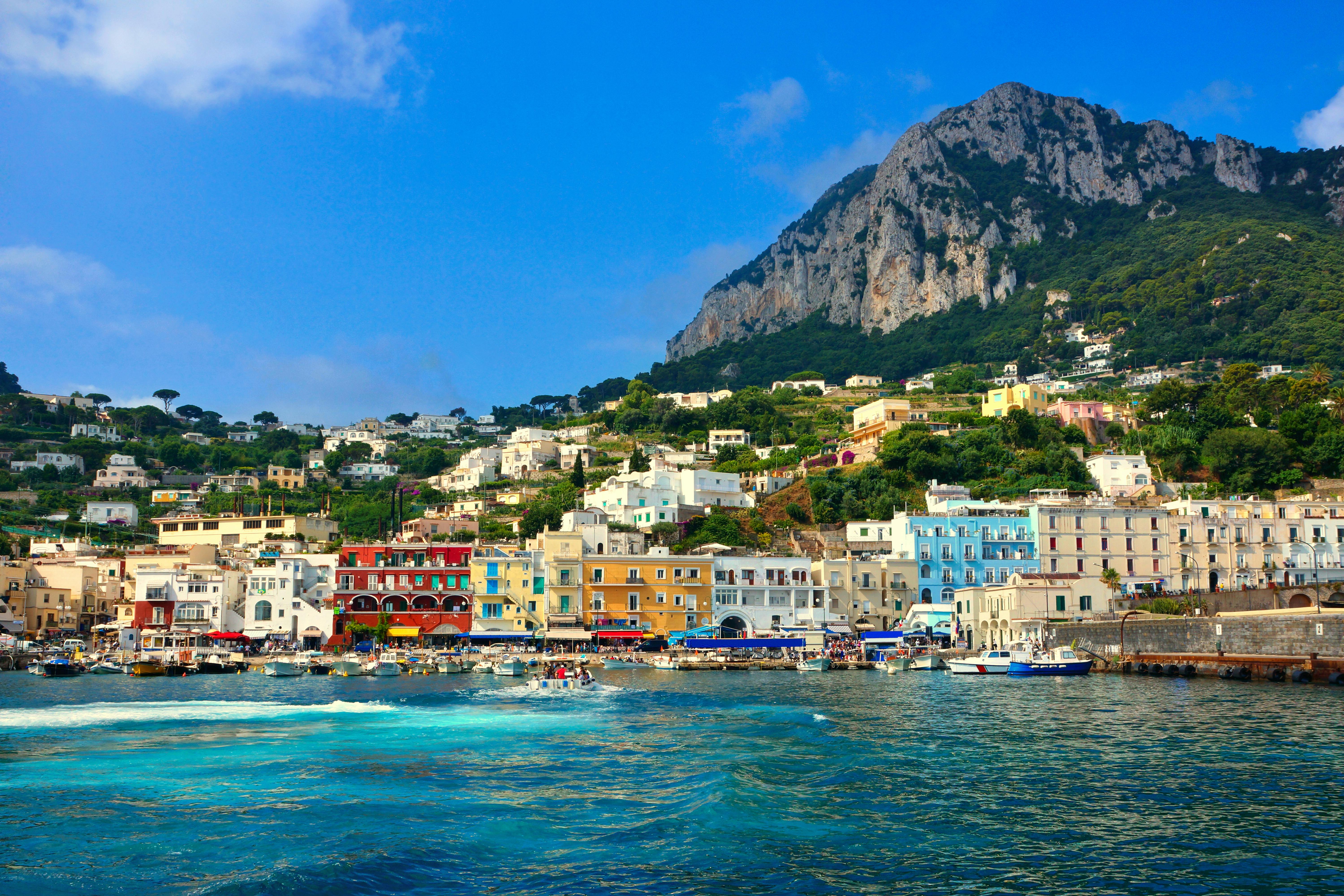 Full Day Boat Excursion to Capri by Luxury Yacht