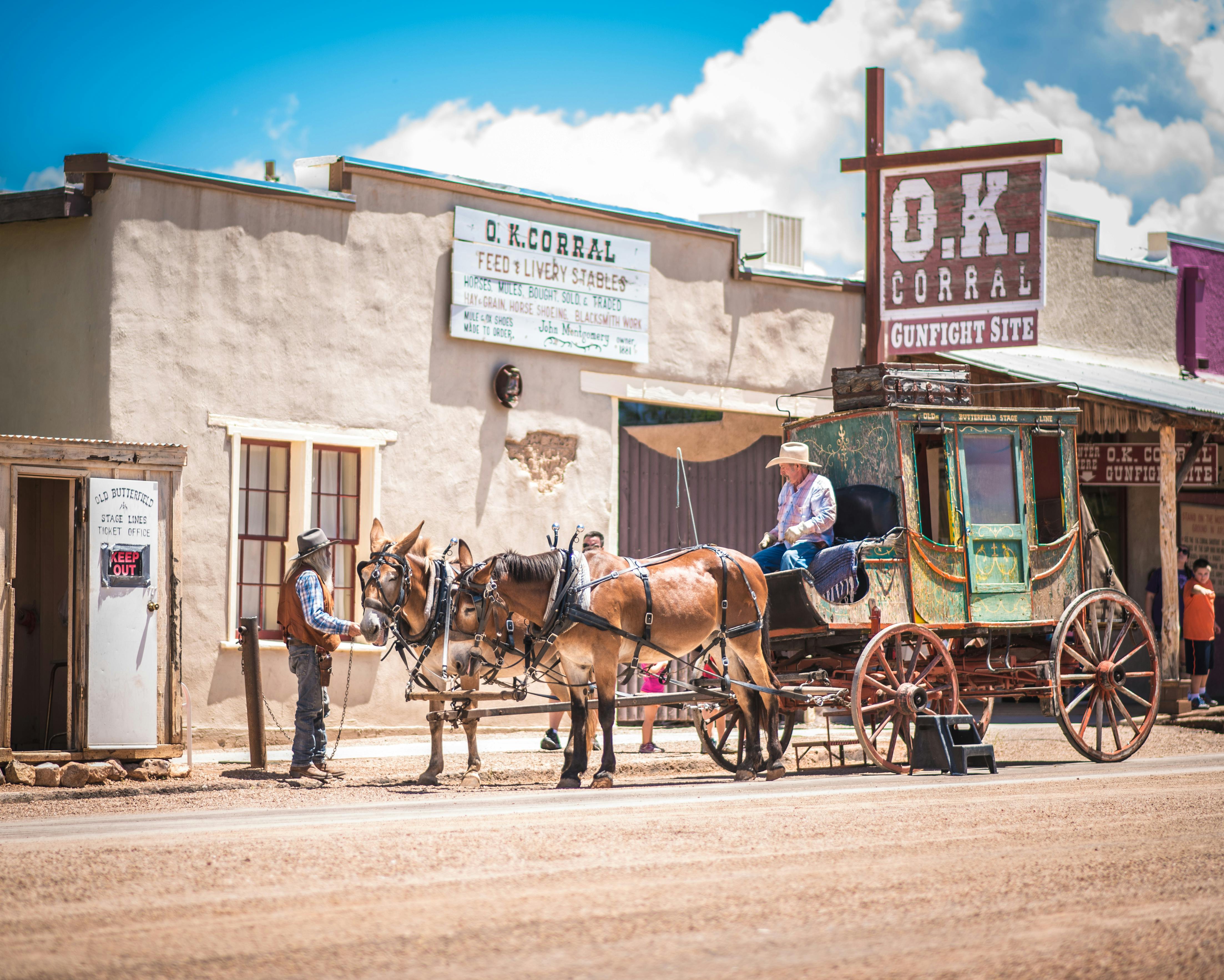 Tombstone & San Xavier Mission from Scottsdale