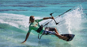 Bora Bora Private Kite Surf Lesson