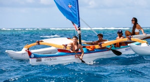 Private Sailing Outrigger Canoe - Tahiti