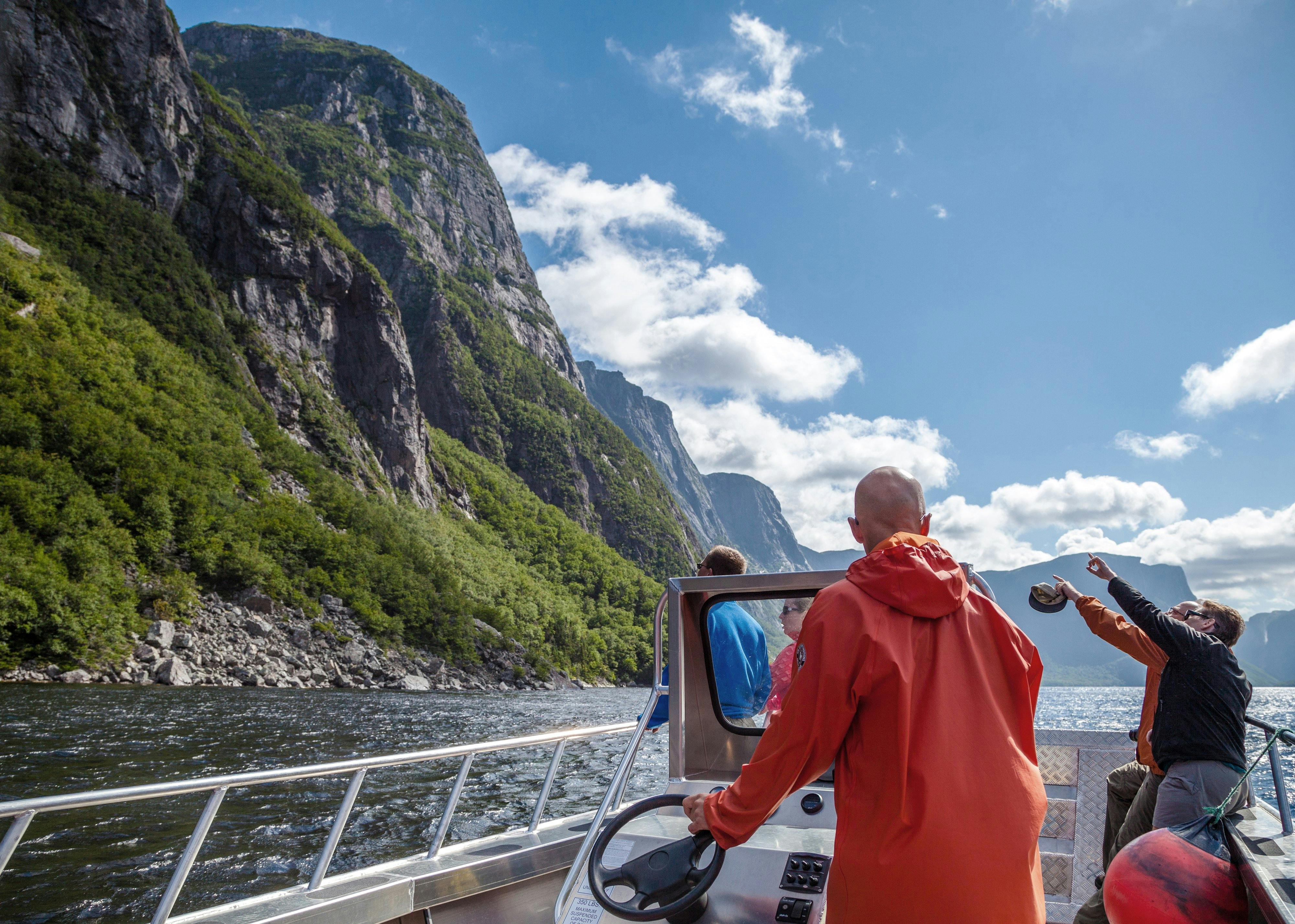Western Brook Pond Boat Cruise