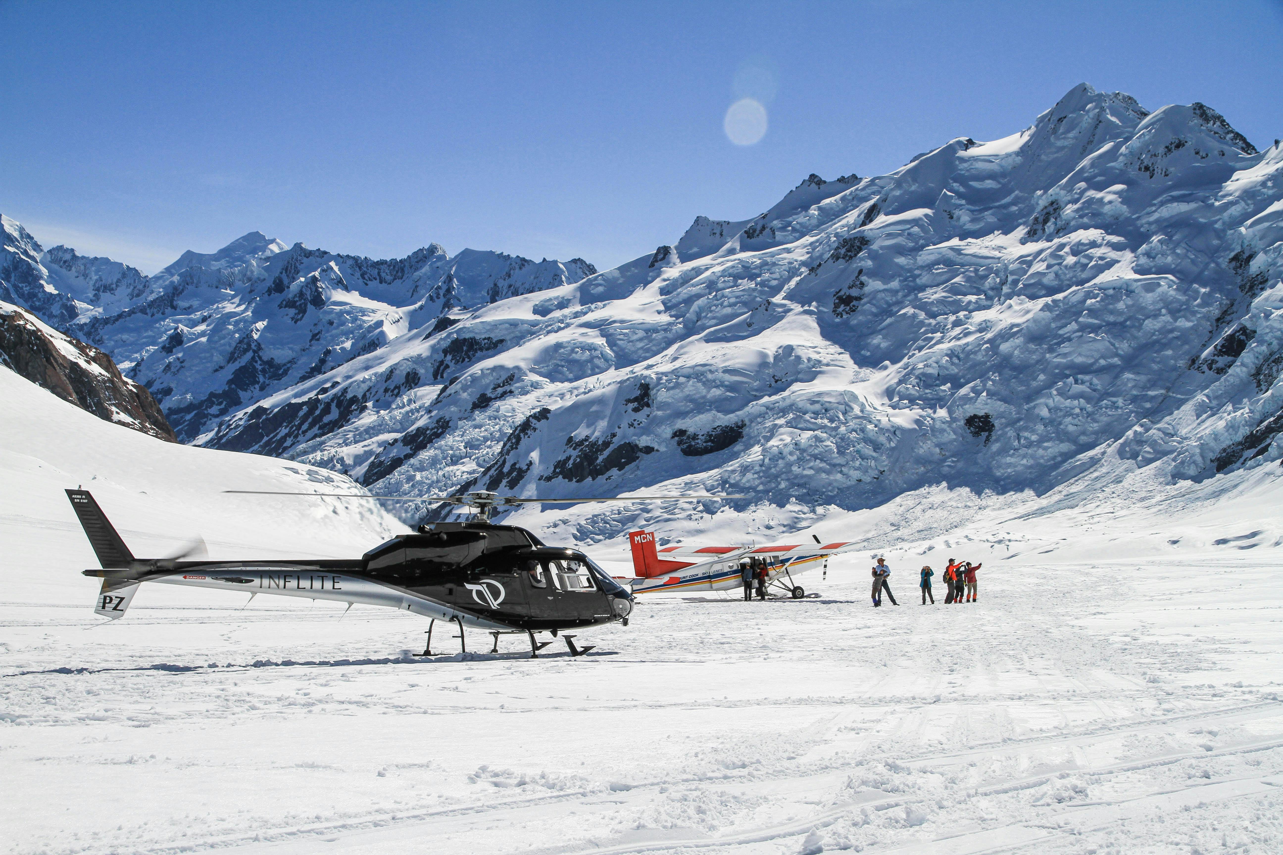 The Ultimate Alpine Experience Combo Ski Plane & Helicopter