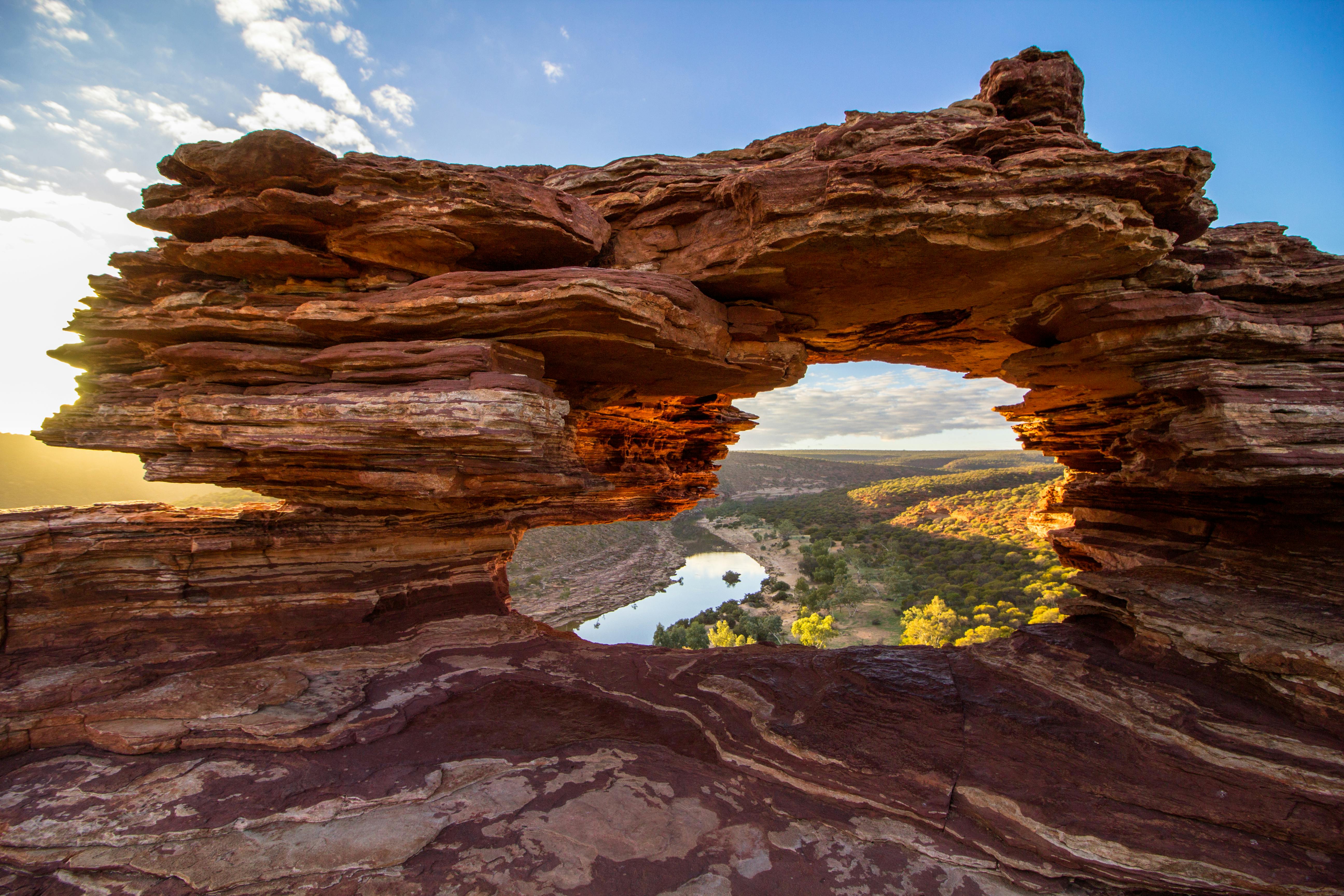 Full Day Kalbarri Gorge and Pink Lake Tour